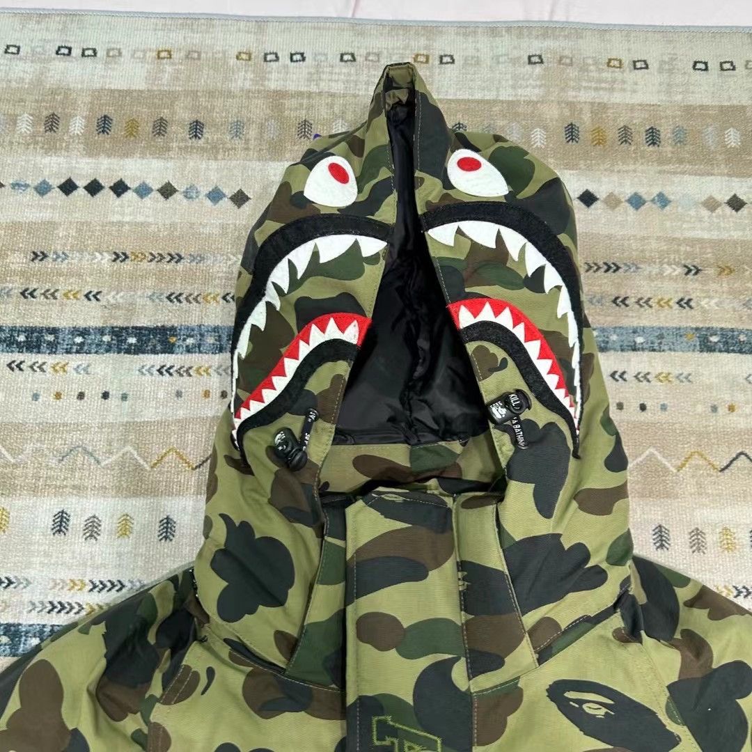 Bape BAPE CAMO SHARK DOWN JACKET Size US M / EU 48-50 / 2 - 8 Thumbnail