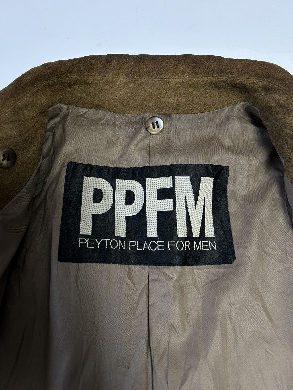 Japanese Brand × PPFM PPFM WOOL LONG JACKET Size US M / EU 48-50 / 2 - 4 Thumbnail