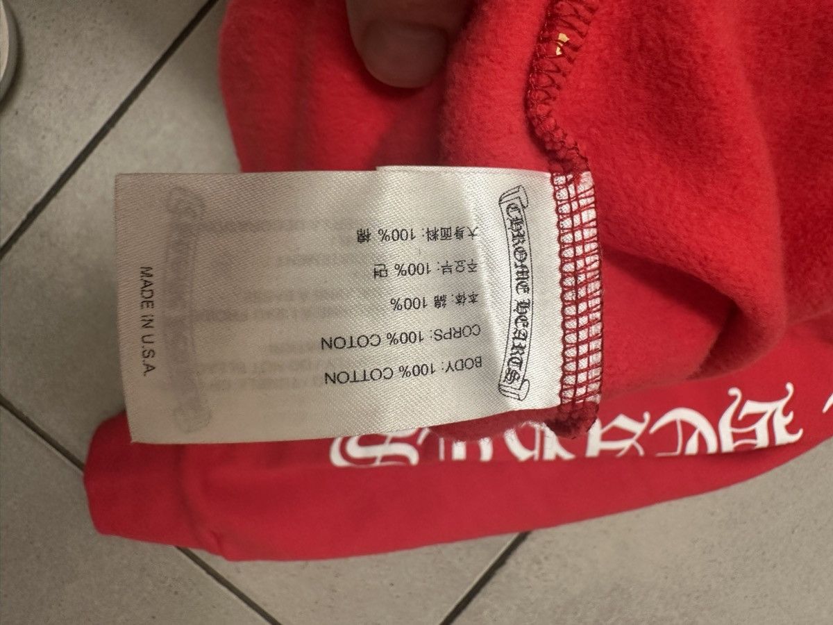 Chrome Hearts Chrome Hearts scroll logo hoodie Size US XL / EU 56 / 4 - 3 Thumbnail