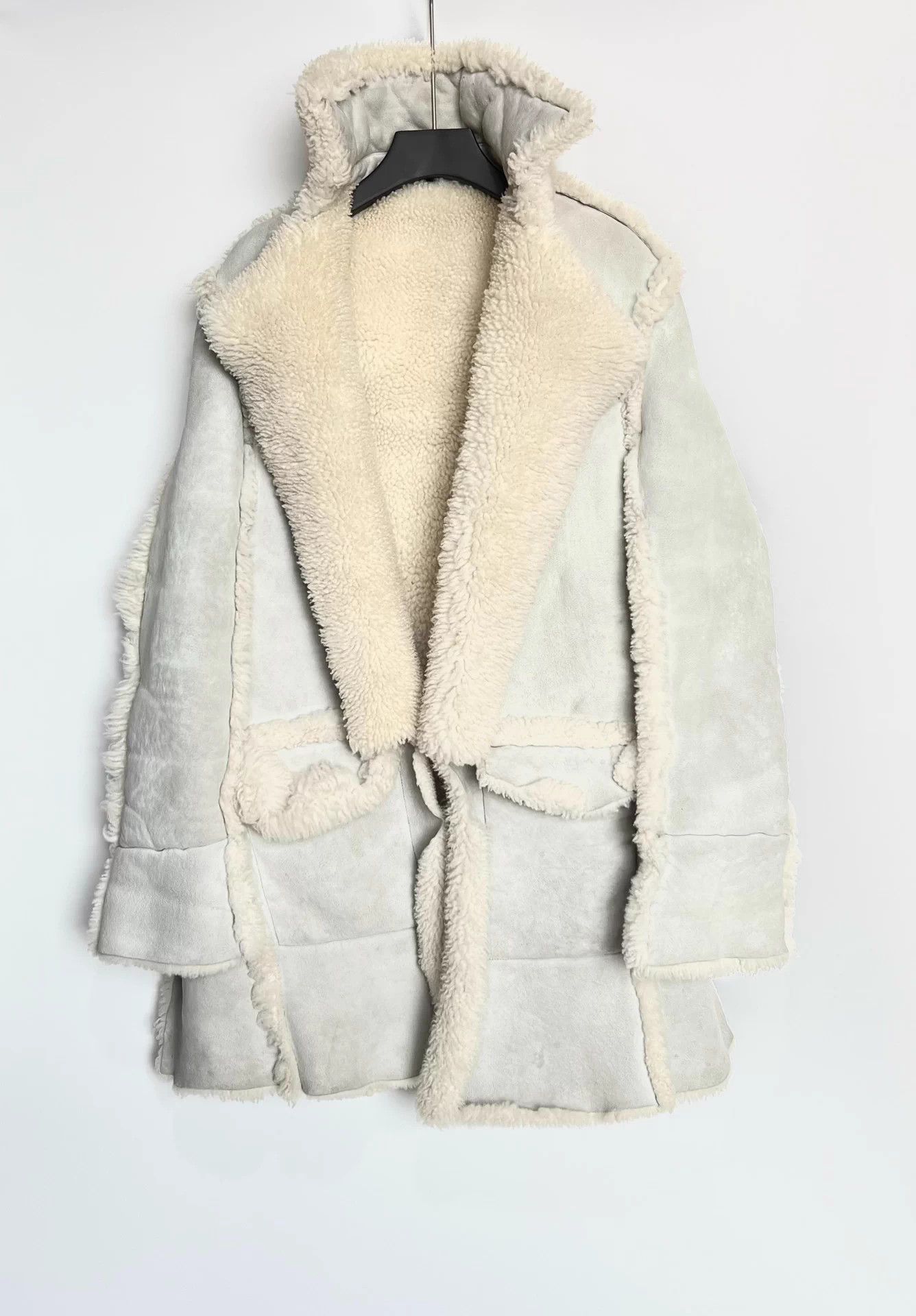 Gucci Gucci 2002FW Tom Ford Ice Blue Leather Coat Size US M / EU 48-50 / 2 - 1 Thumbnail