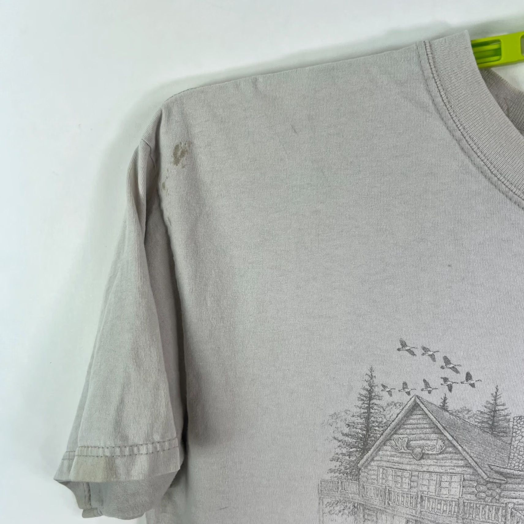 Vintage VINTAGE Galyan's Trading Co. T-Shirt Men 2XL Gray Short Sleeve Crew Neck Cotton Graphic Print Outdoor 90s Size US XXL / EU 58 / 5 - 4 Thumbnail