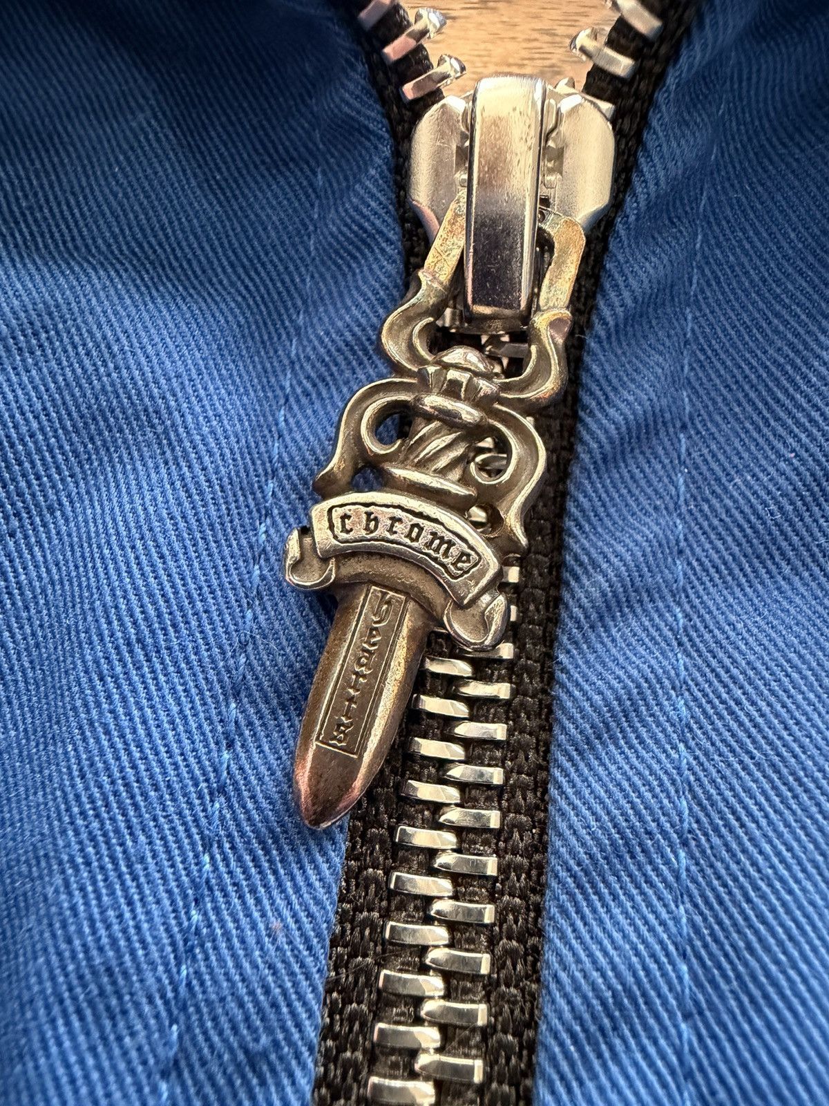 Chrome Hearts Chrome Hearts Matty Boy Orange Chomper Patch Blue Dress Size M / US 6-8 / IT 42-44 - 5 Thumbnail