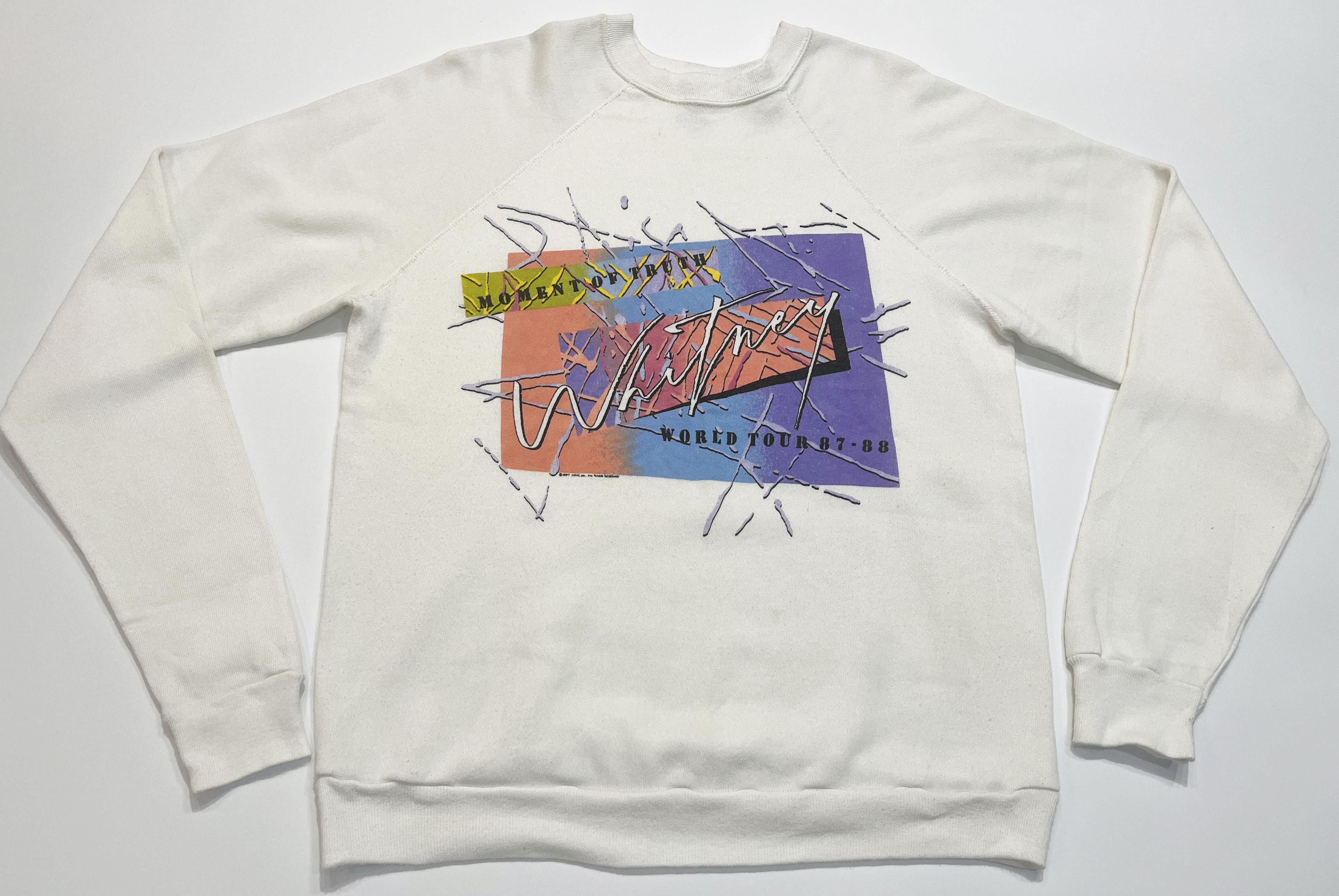 Tultex Vintage Whitney Houston Moment of Truth Crewneck Sweatshirt Size US L / EU 52-54 / 3 - 1 Thumbnail