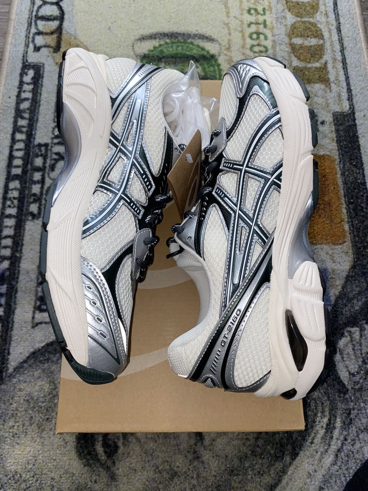 image of For Asics Gt-2160 - Cream / Scarab Shoes, Men's (Size 10)