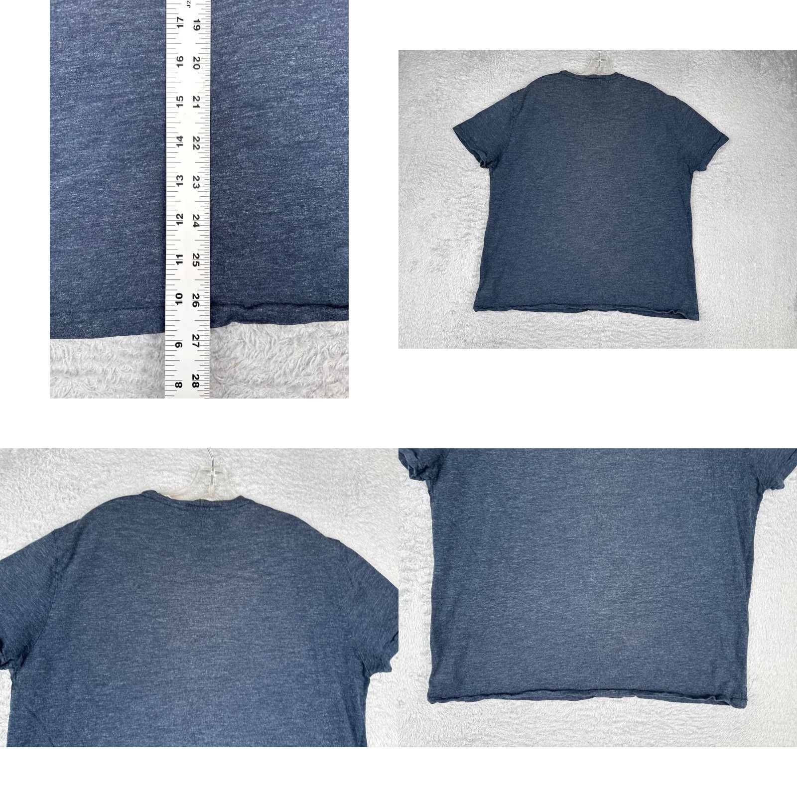 Ralph Lauren Polo Ralph Lauren Shirt Adult Extra Large Blue Crew Neck Cotton Custom Slim Fit Size US XL / EU 56 / 4 - 9 Thumbnail