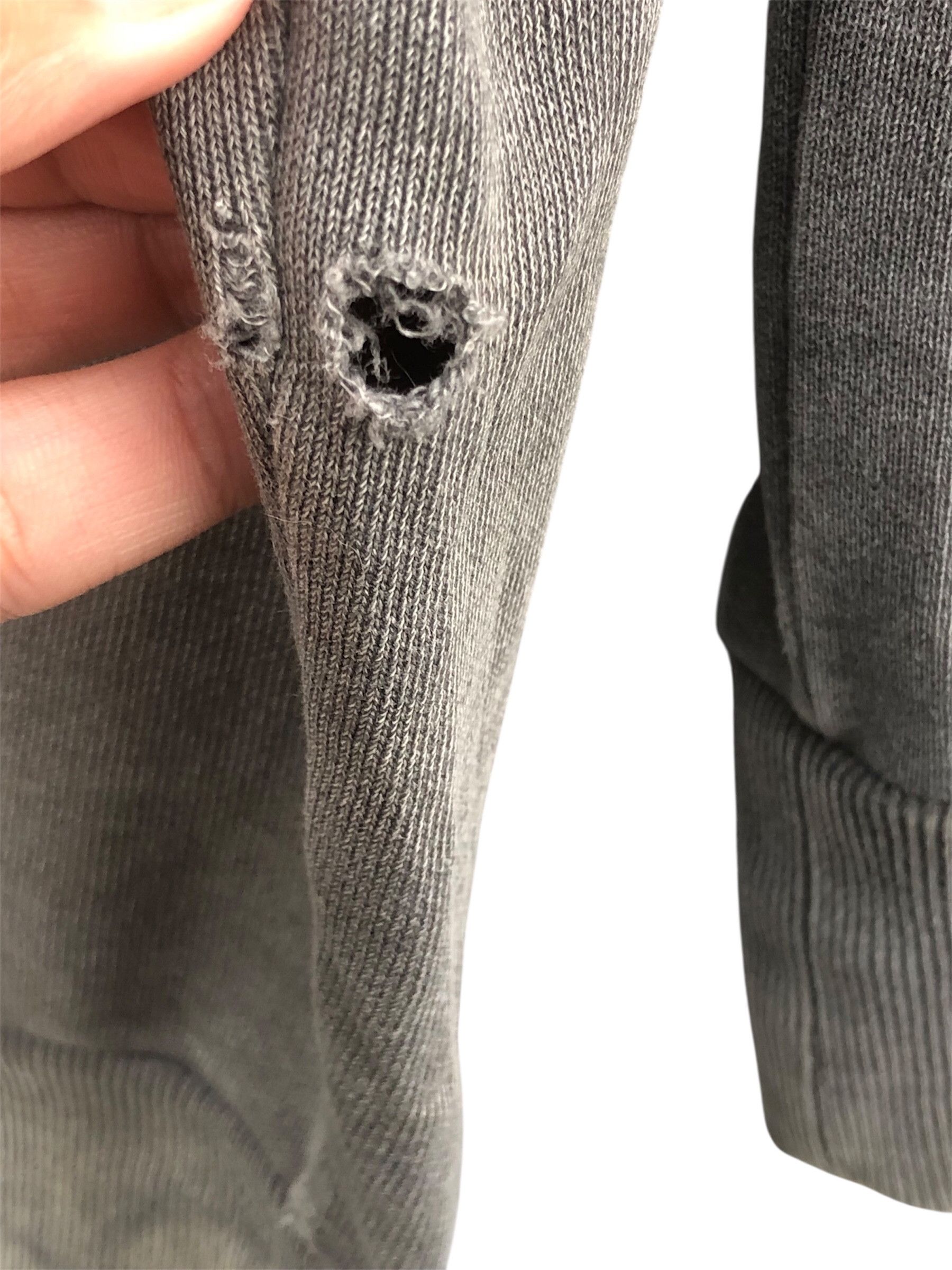 Hysteric Glamour Distressed Sunfaded Hoodie