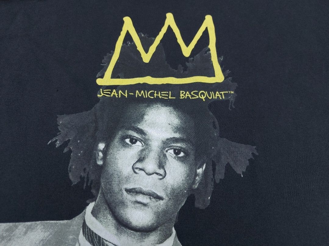 Jean-Michel Basquiat Jean-Michel Basquiat X Andy Warhol Crown MoMA New York TEE Size US S / EU 44-46 / 1 - 3 Thumbnail