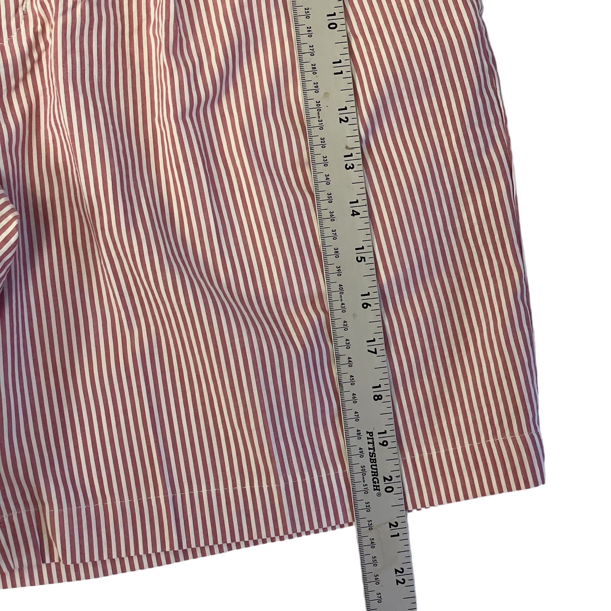 Jos. A. Bank Jos A Bank Red SEERSUCKER Walking Casual BOATING Shorts Size US 38 / EU 54 - 8 Thumbnail