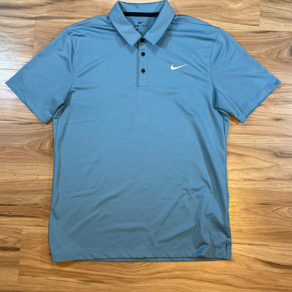 Nike Nike Men’s M Dri-Fit Golf Polo Shirt Light Blue Size US M / EU 48-50 / 2 - 1 Thumbnail