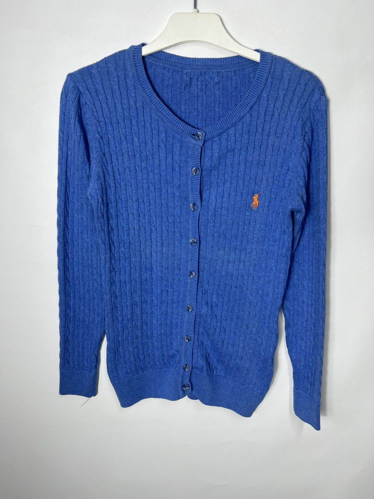 Polo Ralph Lauren Vintage streetwear Polo Ralph Lauren Cable Knit Cardigan Size M / US 6-8 / IT 42-44 - 1 Thumbnail