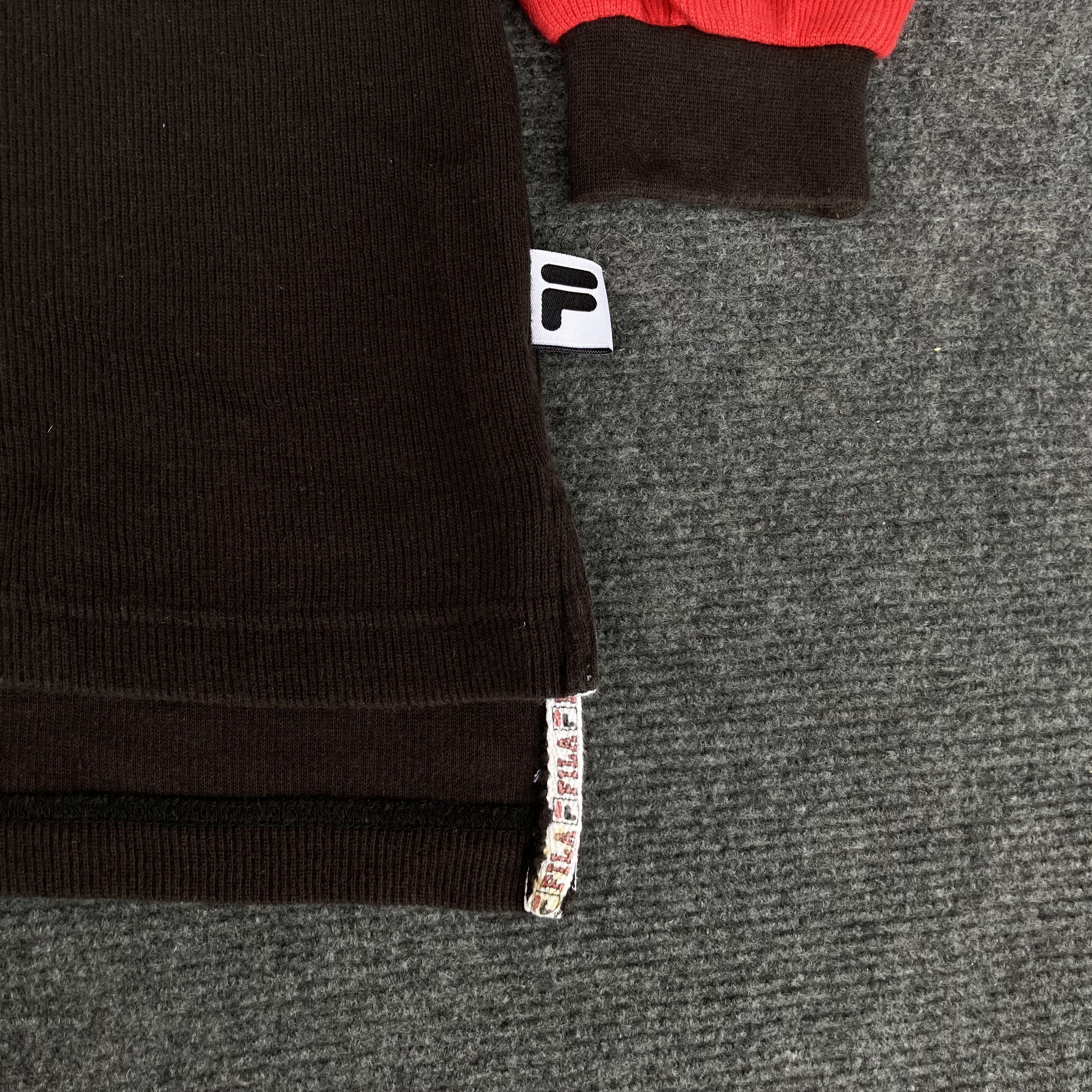 Fila × Vintage Vtg Fila International Big Logo Spellout Sweatshirt Size US M / EU 48-50 / 2 - 5 Thumbnail