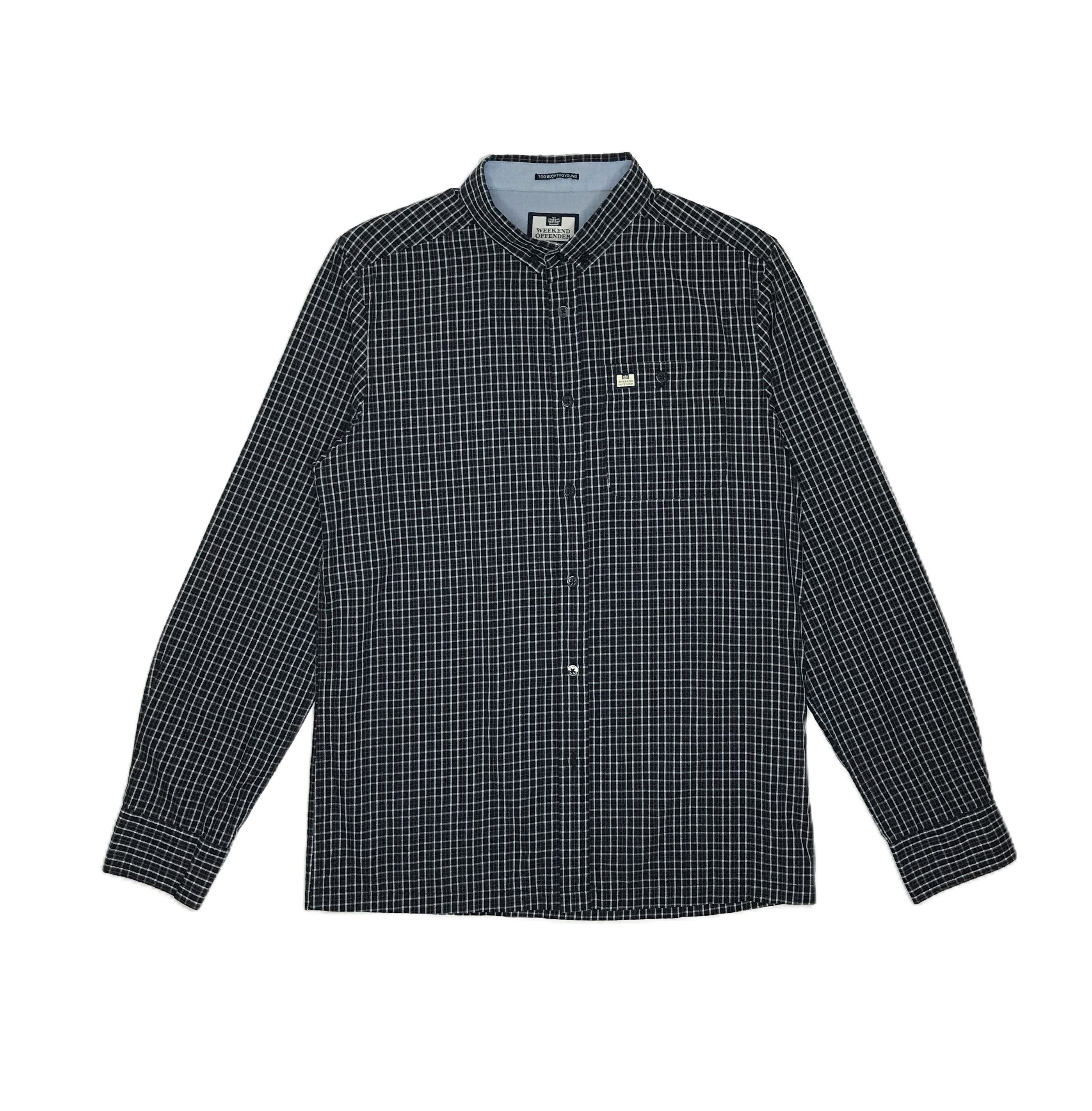 Weekend Offender Weekend Offender Mens Checked Shirt Size M Size US M / EU 48-50 / 2 - 1 Thumbnail