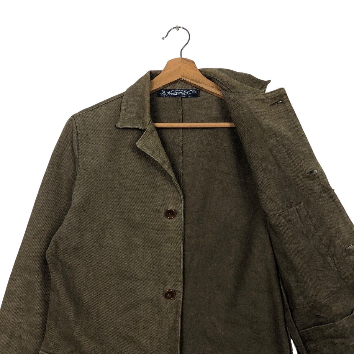Japanese Brand × Vintage 📌Vintage Chore Worker Jacket Fraizzoli Seilin Issey Miyake Size US M / EU 48-50 / 2 - 13 Thumbnail