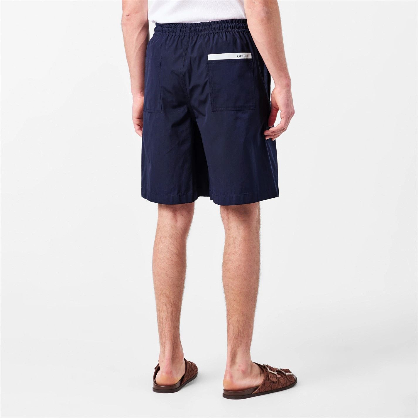 Gucci o1g2r1mq0426 Bermuda Shorts in Blue Size US 32 / EU 48 - 5 Thumbnail
