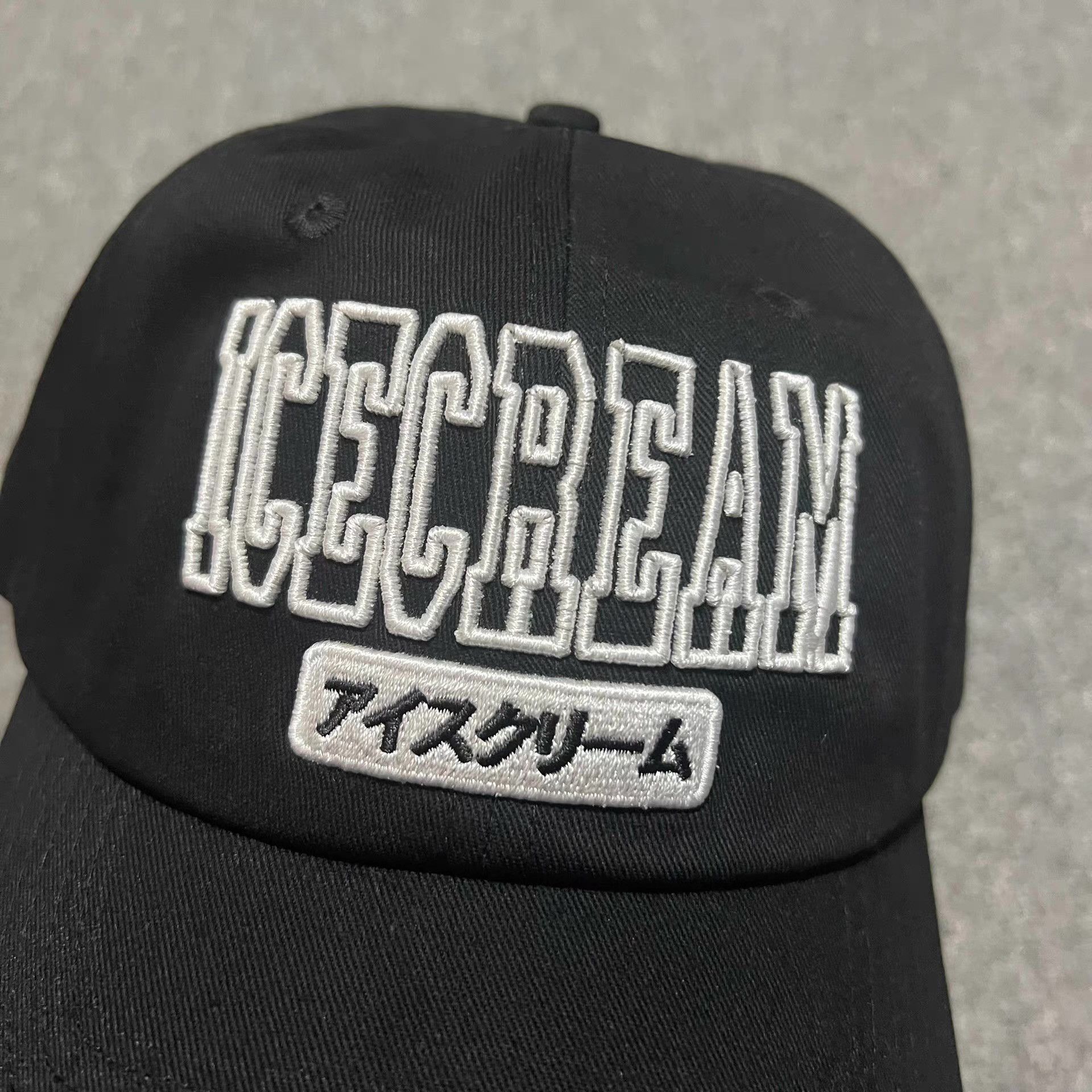 Billionaire Boys Club BBC ICECREAM Embroidered Curved Brim Baseball Cap Q7 Size ONE SIZE - 7 Thumbnail