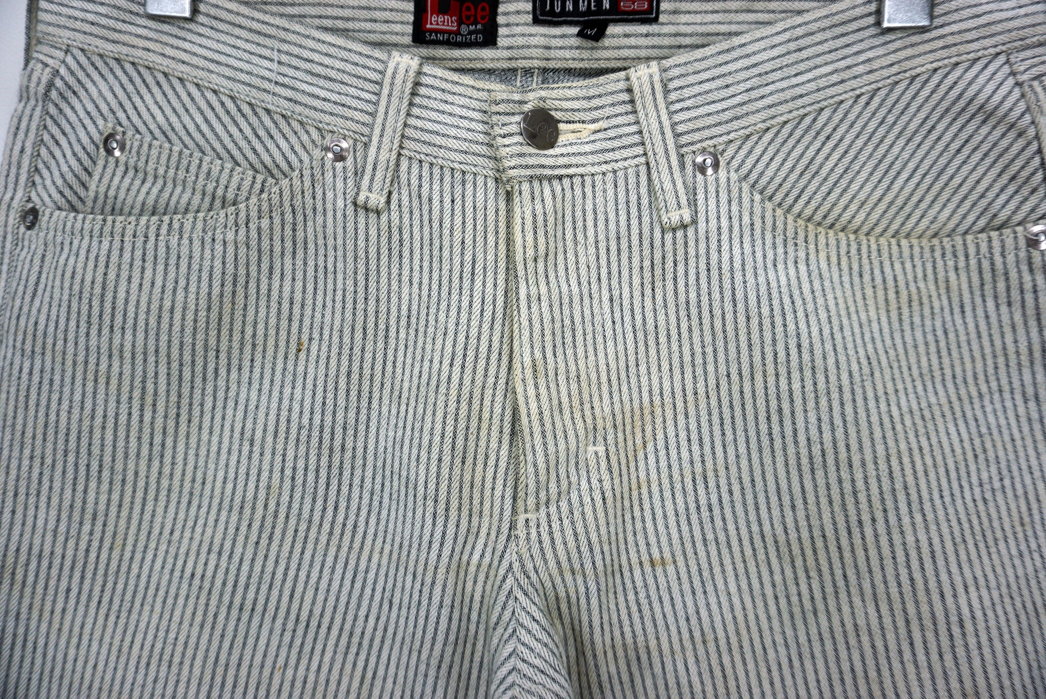 Japanese Brand Junmen x Lee Jeans Size W32xL31 Low Rise Hickory Denim Size US 30 / EU 46 - 3 Thumbnail