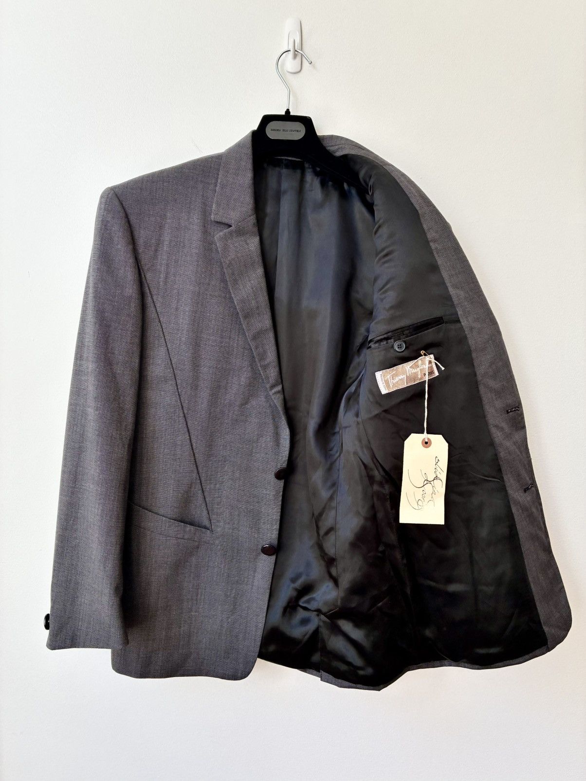 Thierry Mugler MUGLER Archive 1980’s Museum Held Signature Big Suit Set Size 48S - 7 Thumbnail
