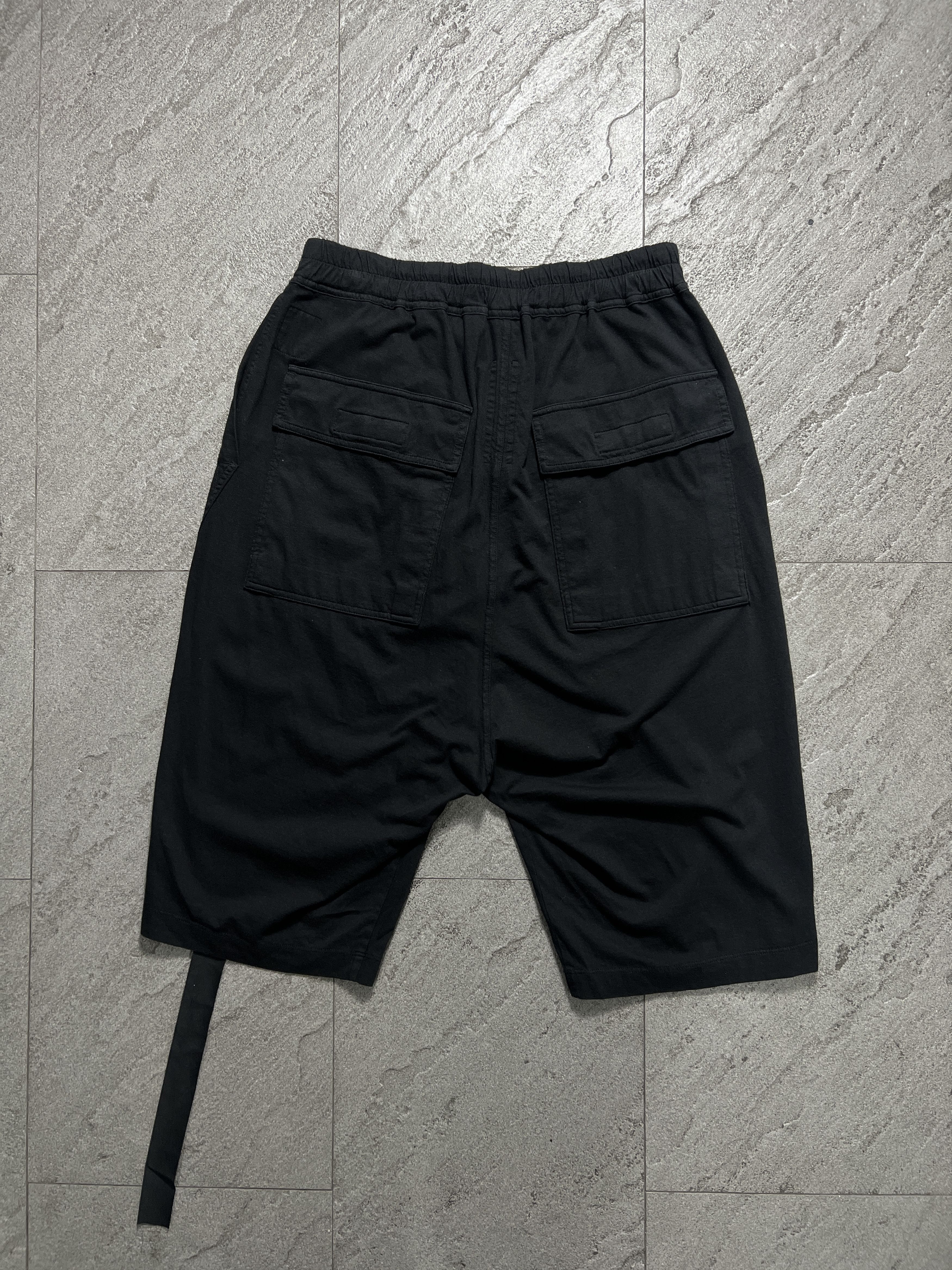 Rick Owens Drkshdw Rick Owens DRKSHDW Bela Shorts Black Oyster S Size US 32 / EU 48 - 2 Thumbnail