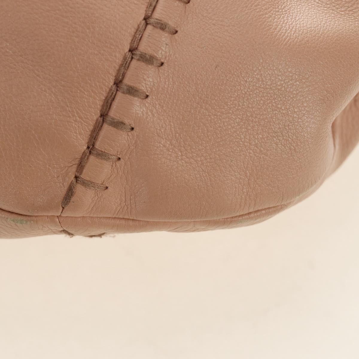 Saint Laurent Paris SAINT LAURENT Mombasa Shoulder Bag Leather Pink Gold Auth Size ONE SIZE - 14 Thumbnail