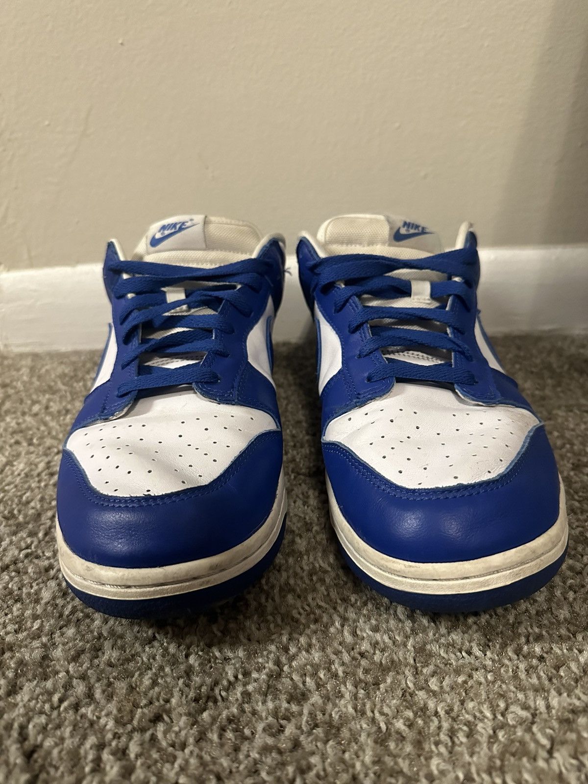 Nike Nike Dunk Low SP Kentucky Blue Size US 12 / EU 45 - 3 Thumbnail
