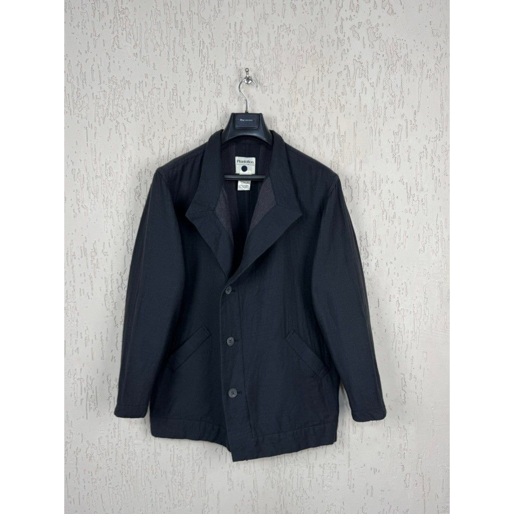 Issey Miyake Plantation Issey Miyake 3-Button Assymetric Japanese Designe Size US XS / EU 42 / 0 - 1 Thumbnail