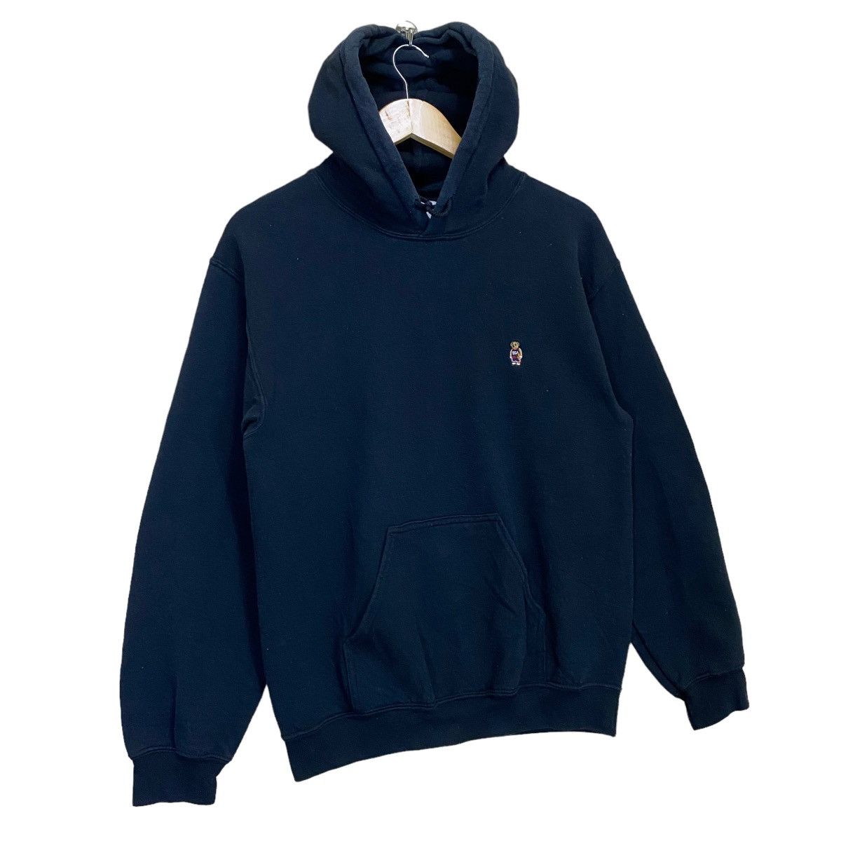 Japanese Brand Freak Store Inspired Polo Bear Small Logo Pullover Hoodie Size US M / EU 48-50 / 2 - 2 Thumbnail