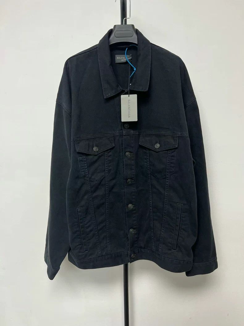 Balenciaga Balenciaga Tape Denim Jacket Size US S / EU 44-46 / 1 - 1 Thumbnail