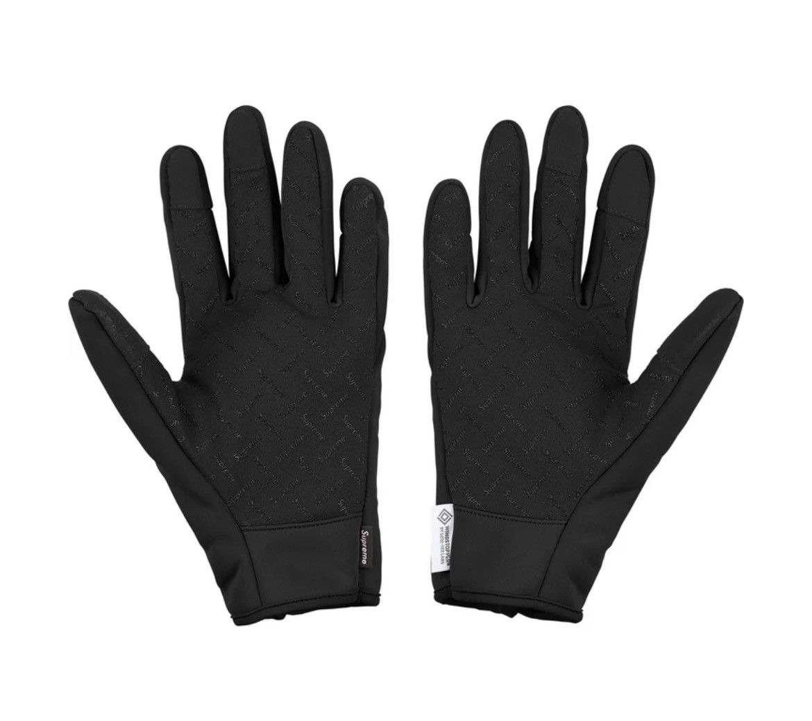 Supreme Supreme Windstopper Zip Gloves Medium Black FW25 Size ONE SIZE - 3 Thumbnail