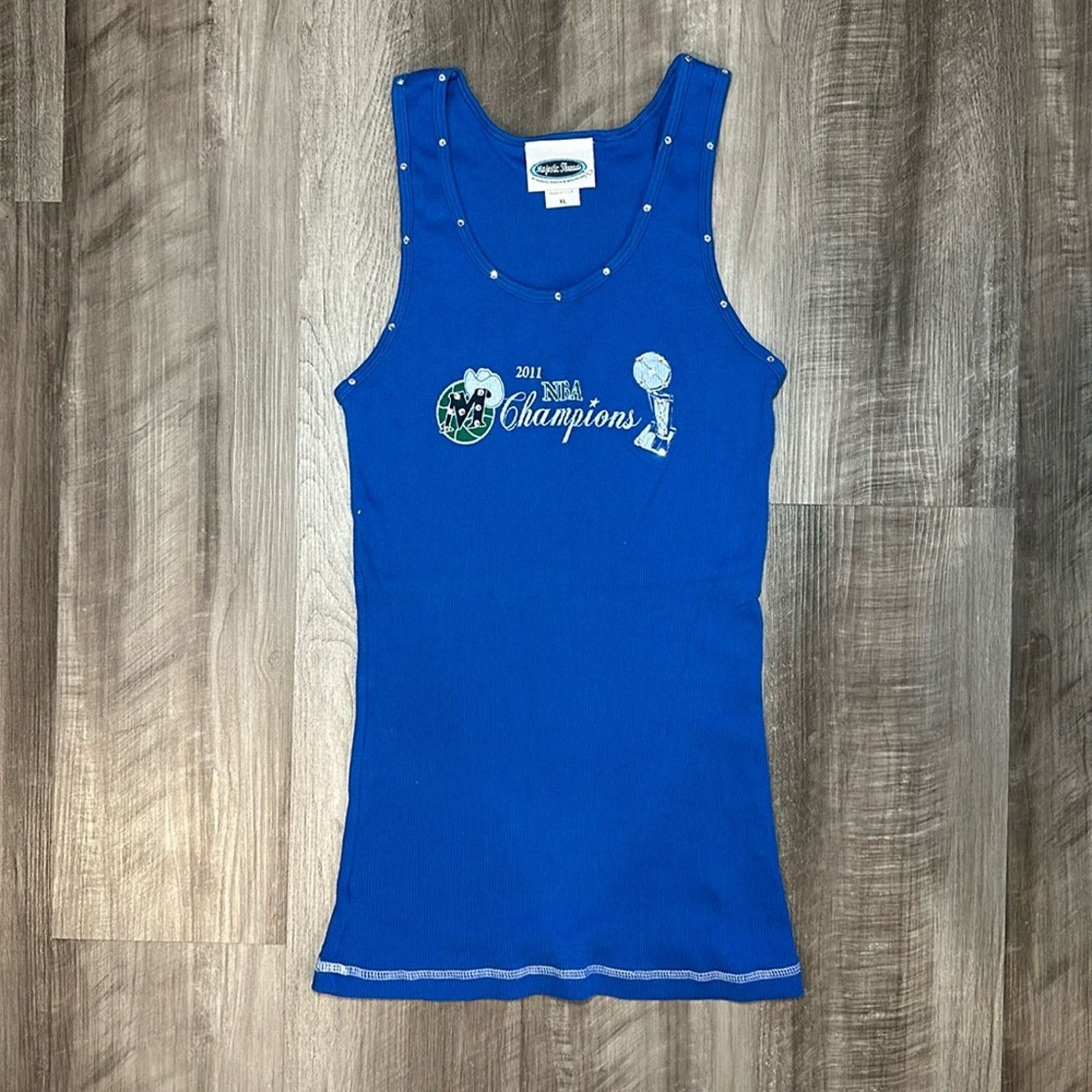 Other Dallas Mavericks NBA Champions Majestic Threads Tank - XL Size XL / US 12-14 / IT 48-50 - 1 Thumbnail