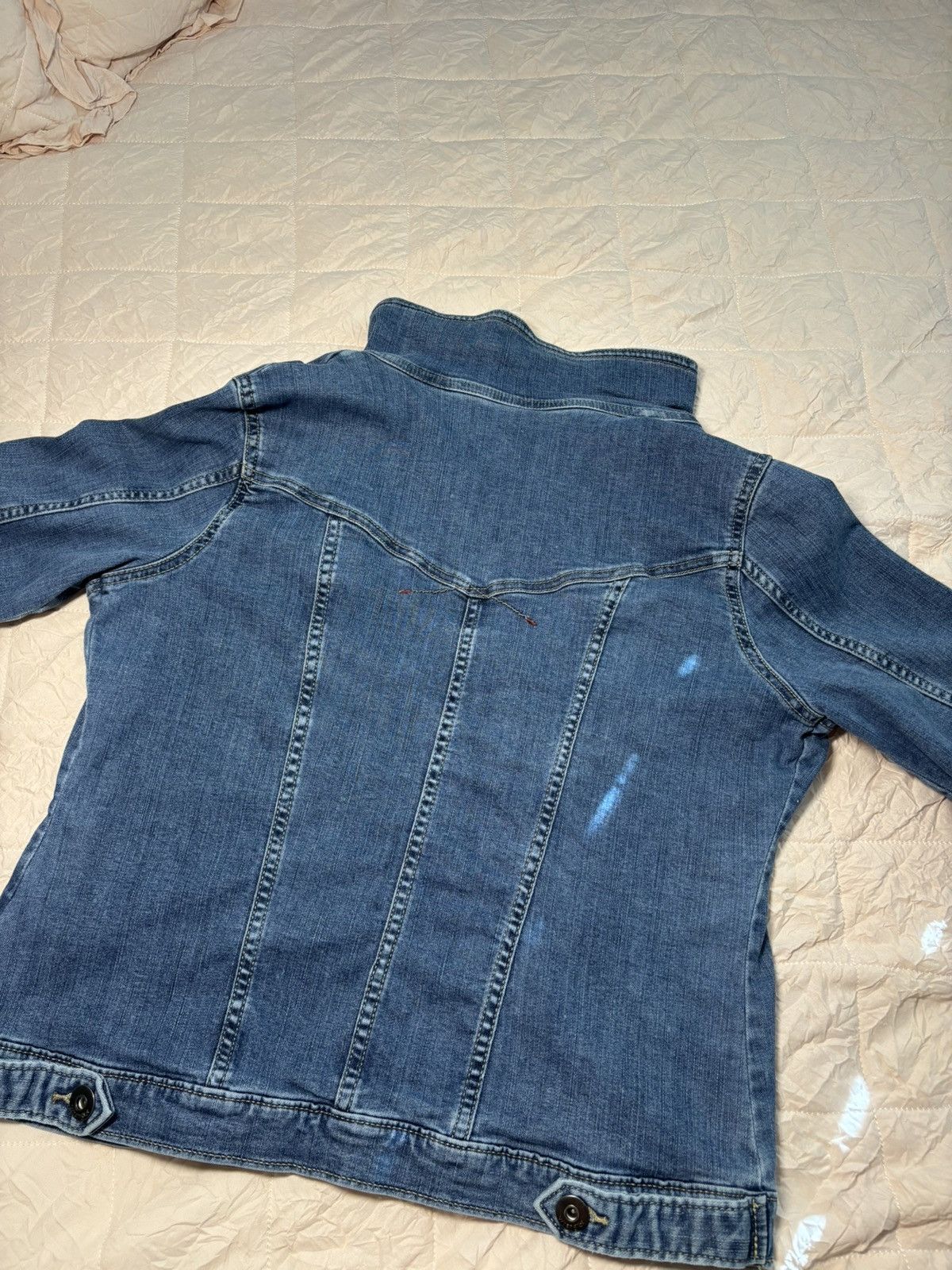 Wrangler Wrangler Authentic Denim Jacket Size L / US 10 / IT 46 - 2 Thumbnail