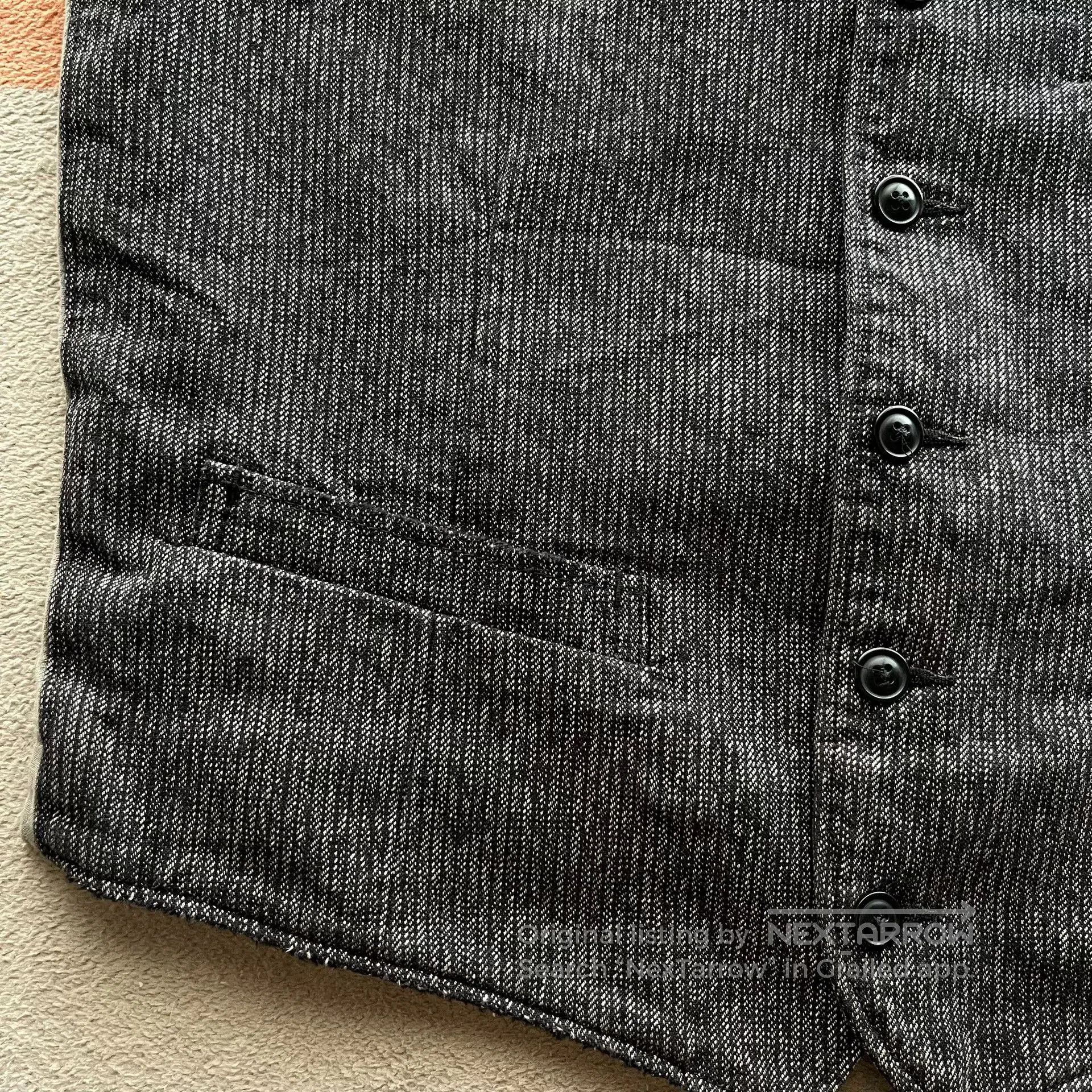 Denim & Supply Ralph Lauren Ralph Lauren Denim Supply Pepper Salt Vest. Size US S / EU 44-46 / 1 - 5 Thumbnail