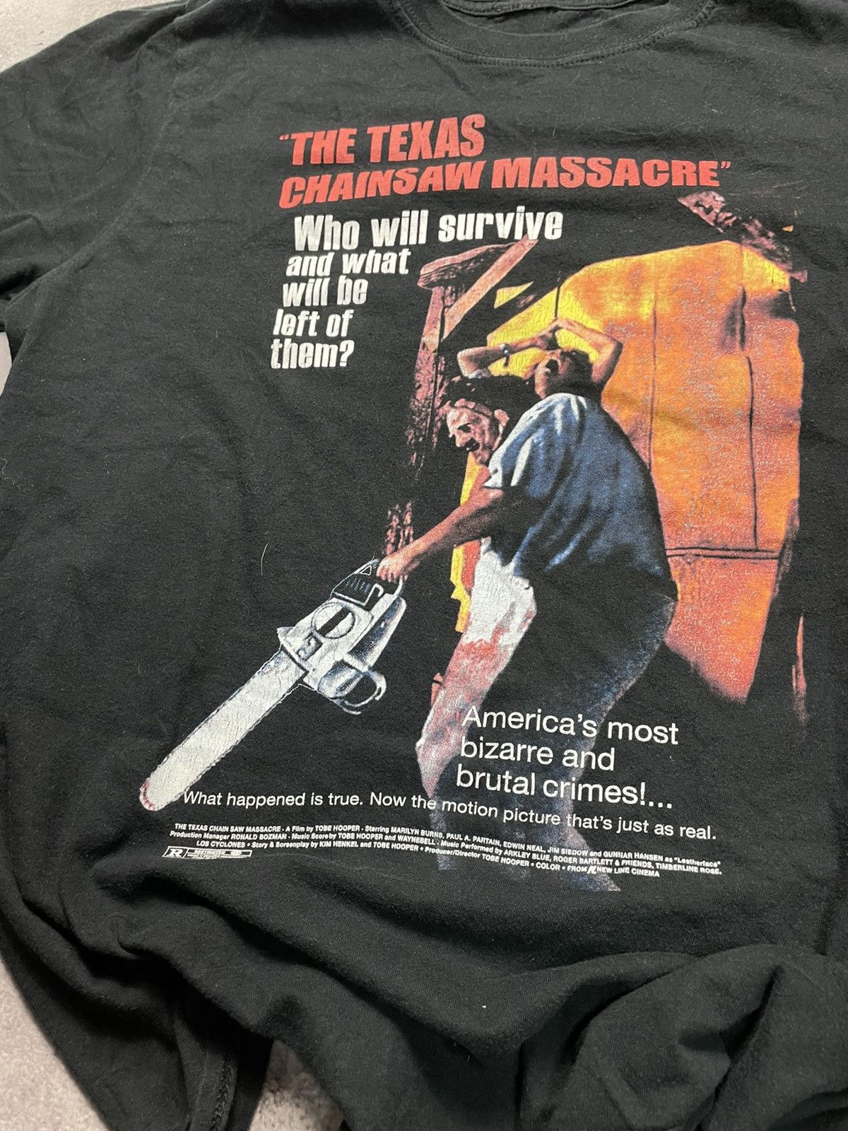Other Vtg Y2K TCM Horror Movie Promo Faded Tee M Size US M / EU 48-50 / 2 - 3 Thumbnail