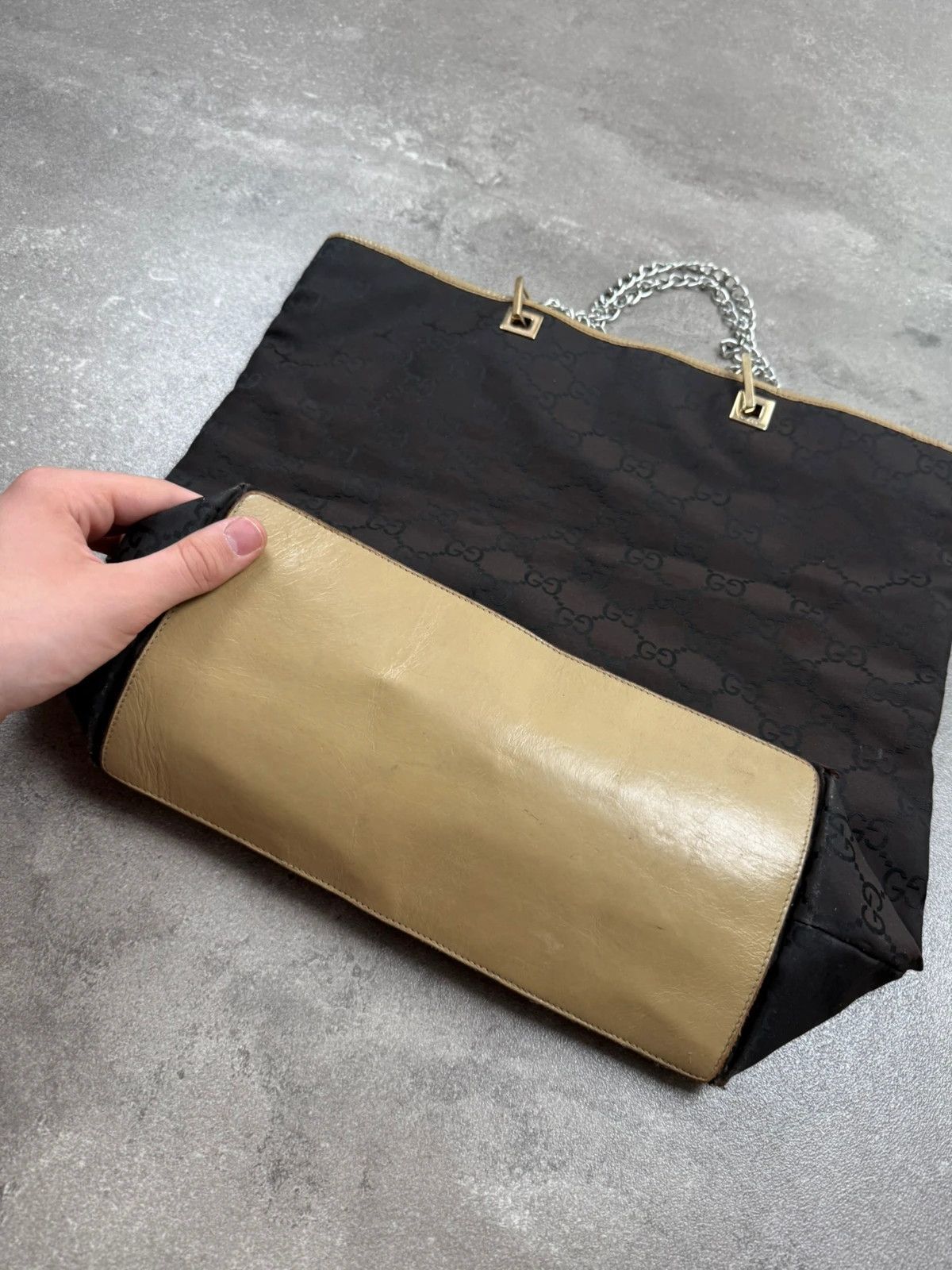 Gucci Gucci hand bag monogram vintage street wear old money Size ONE SIZE - 6 Thumbnail