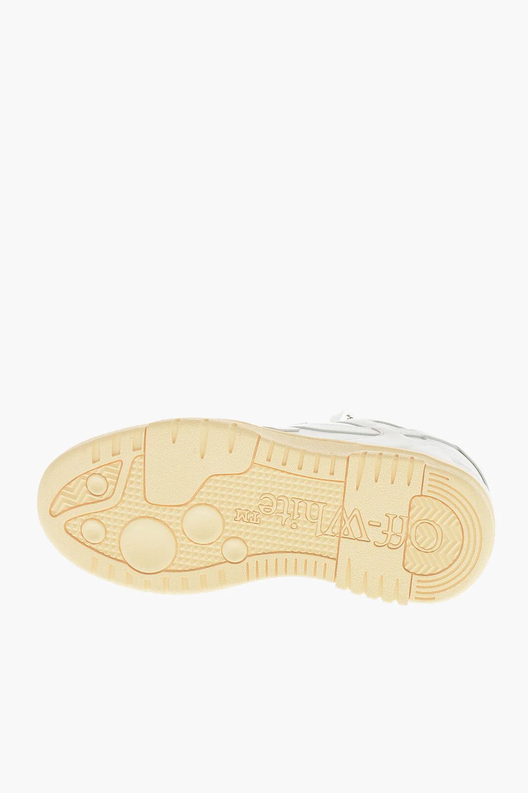 Off-White og1mm0426 Leather Low-Top Sneakers in White Size US 6.5 / IT 36.5 - 5 Thumbnail
