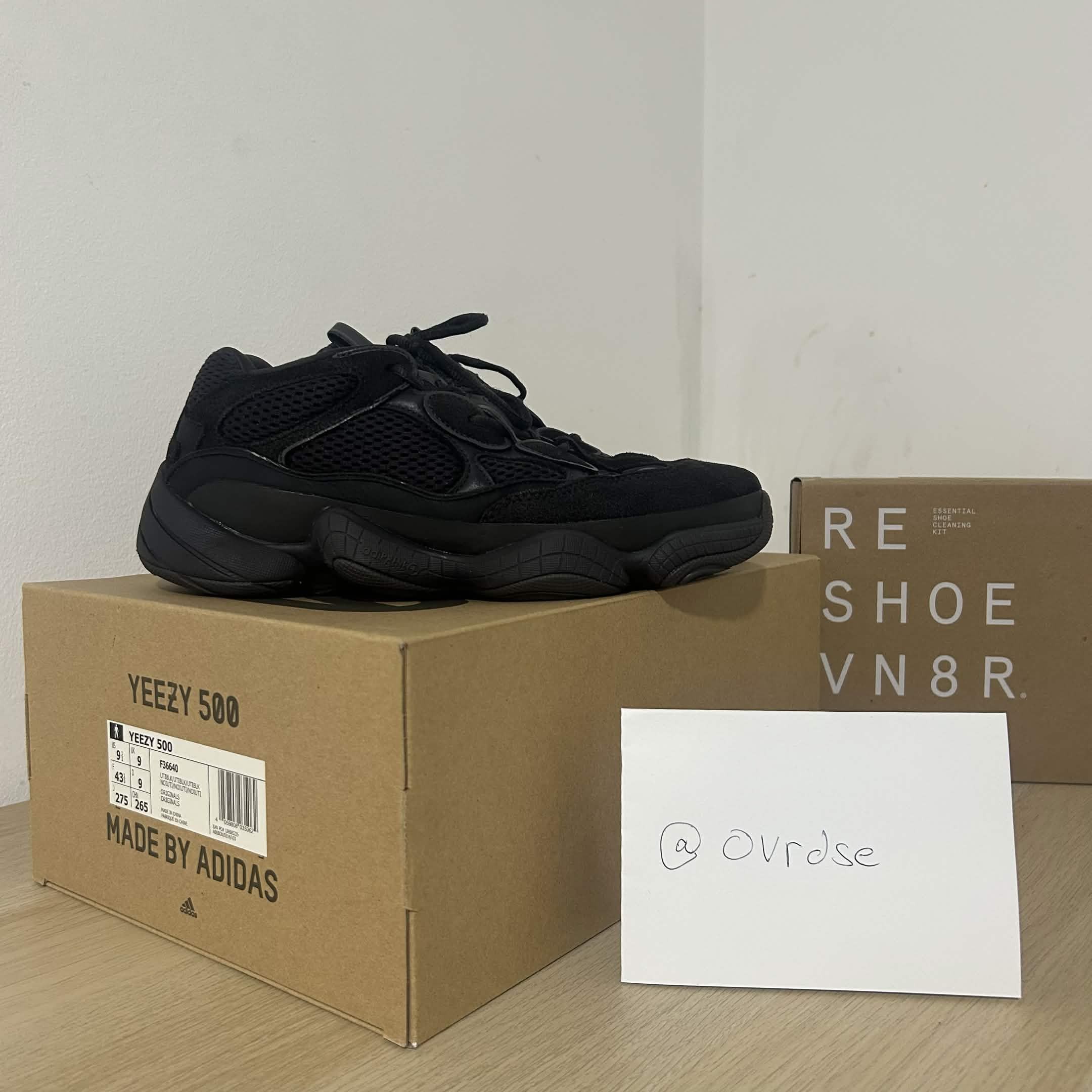 Yeezy Yeezy 500 Utility Black US9.5 Size US 9.5 / EU 42-43 - 1 Thumbnail