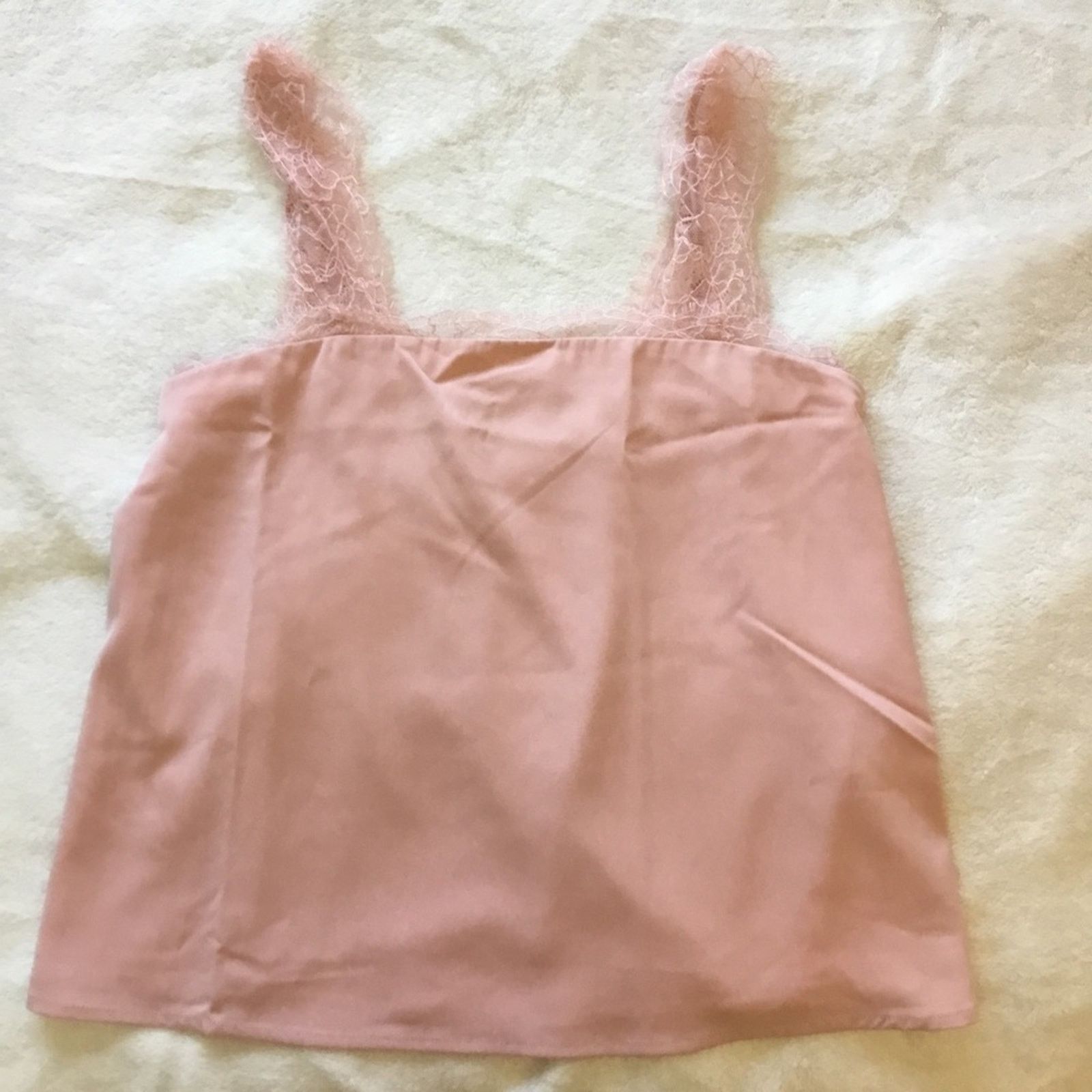 Other Love Bonito Pink Amara Lace Trim Camisole Size M / US 6-8 / IT 42-44 - 4 Thumbnail