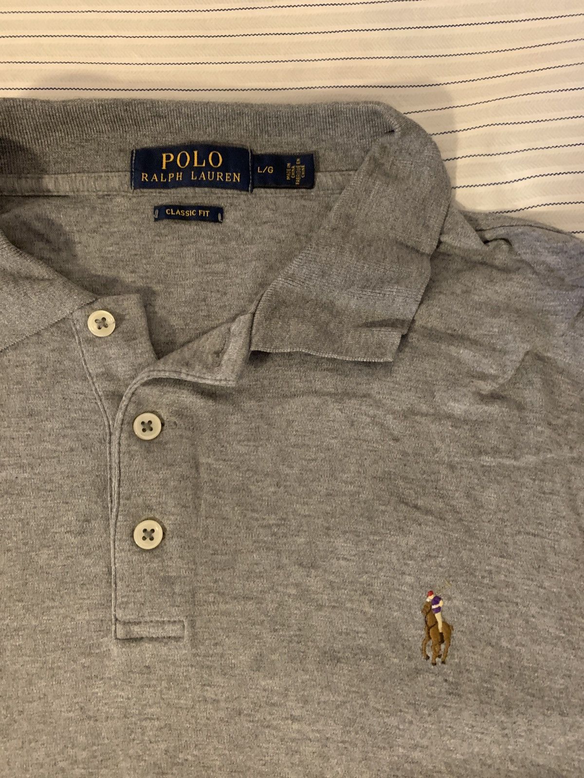 Polo Ralph Lauren Polo Ralph Lauren Polo Shirt Size US L / EU 52-54 / 3 - 2 Thumbnail
