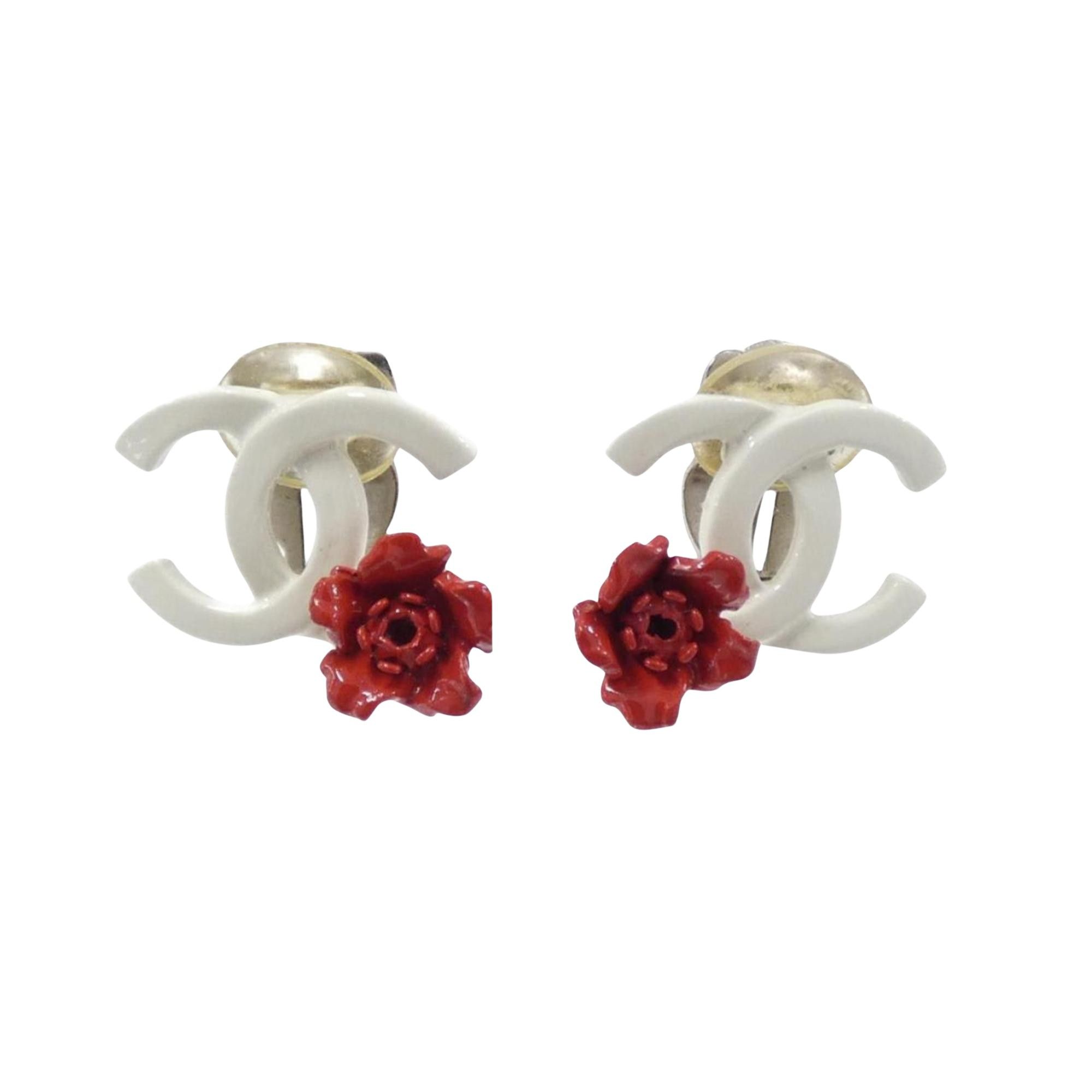 Chanel Chanel Coco Mark earring Size ONE SIZE - 1 Thumbnail