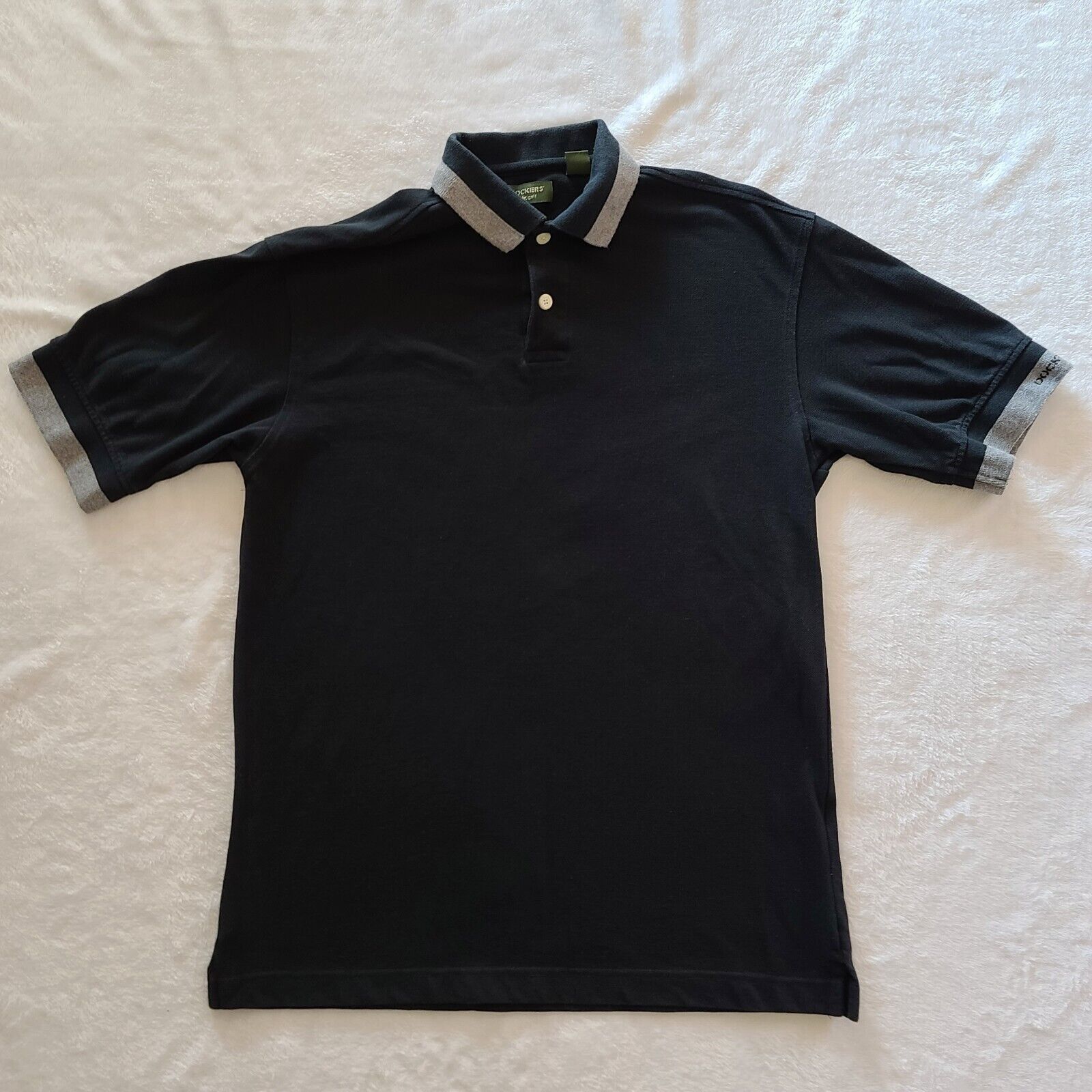 Dockers Vintage 1998 Golf Polo Navy Blue Short Sleeve Shirt Size US M / EU 48-50 / 2 - 1 Thumbnail