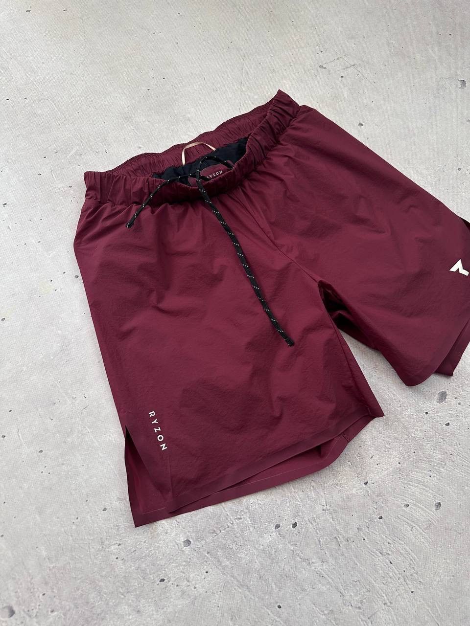 On Ryzon Alliance Series Running Shorts Burgundy Athletic Rapha Size US 30 / EU 46 - 2 Thumbnail