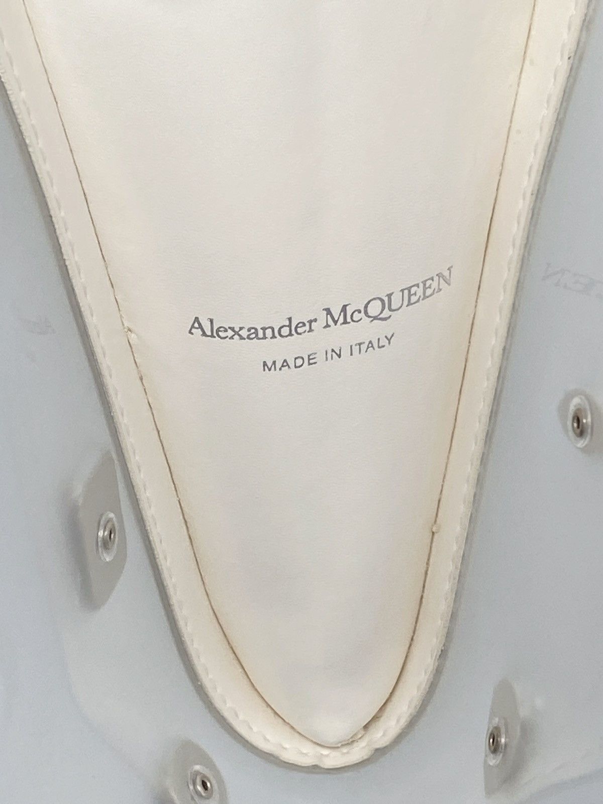 Alexander McQueen Alexander McQueen Four-Ring Knuckle Clasp Crystal clutch Size ONE SIZE - 15 Thumbnail
