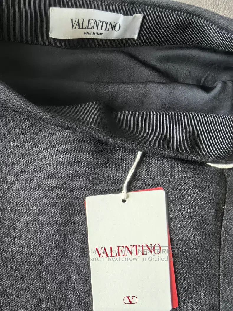 Valentino Valentino Wool black slit skirt Size S / US 4 / IT 40 - 2 Thumbnail