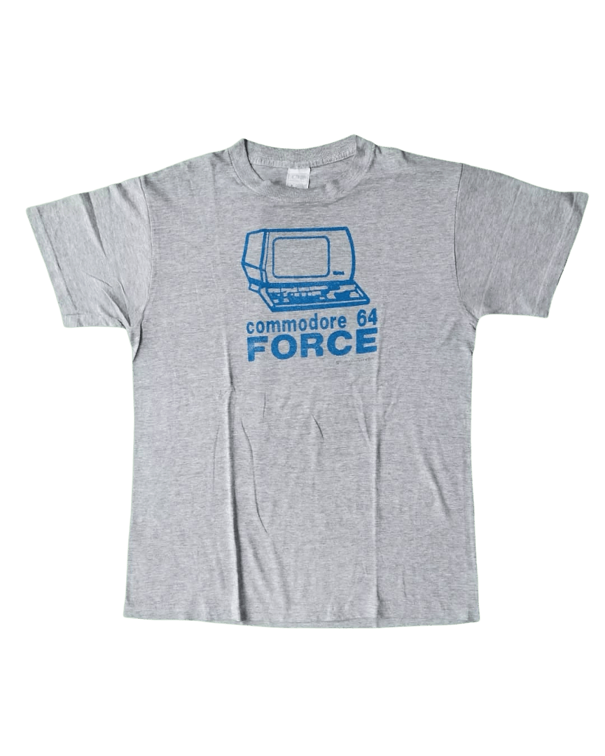 Vintage Vintage Commodore 64 Force Computer Graphic Tees Size US M / EU 48-50 / 2 - 1 Thumbnail