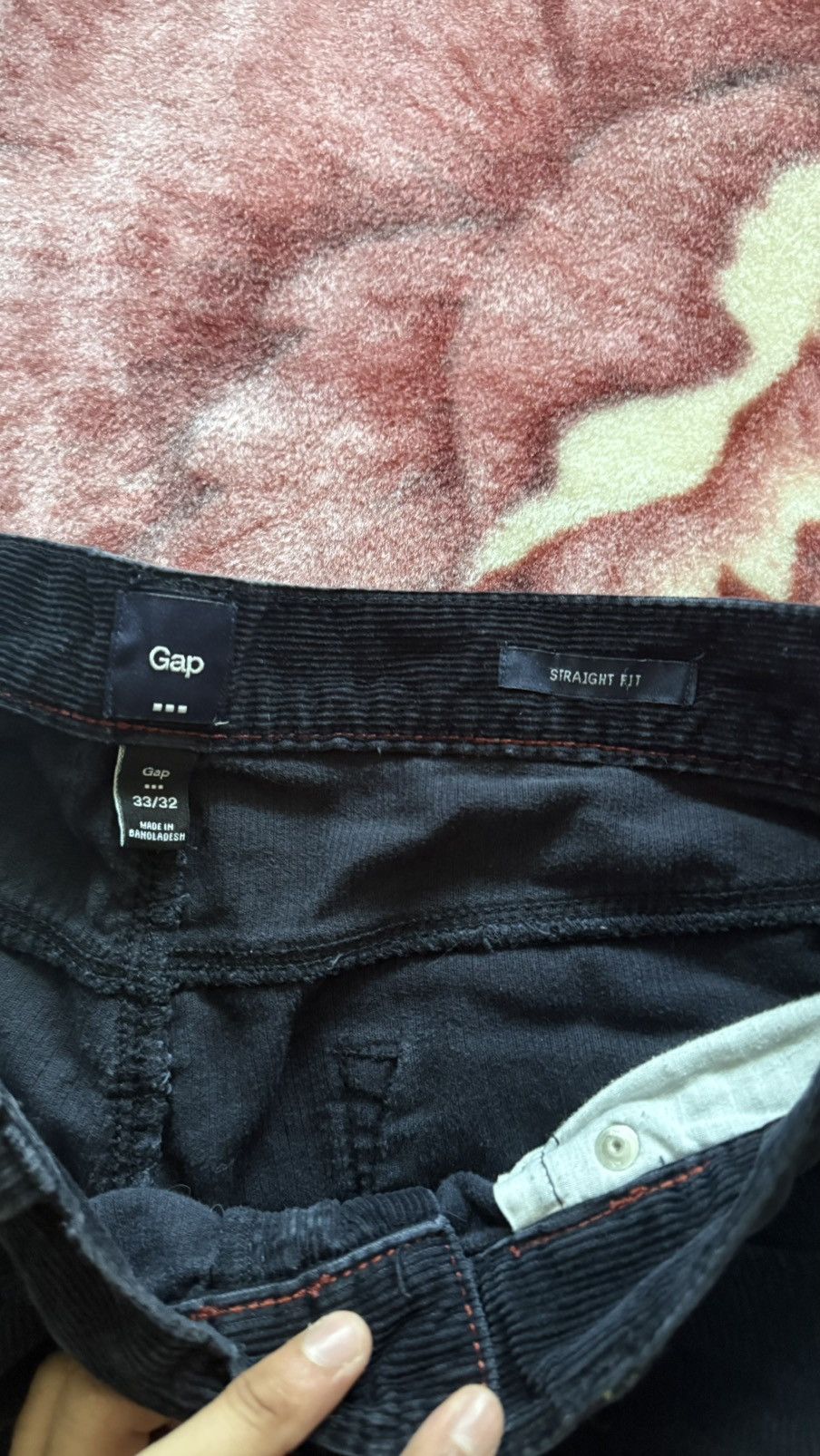 Gap Blue Gap Corduroy 33/32 Size US 33 - 3 Thumbnail