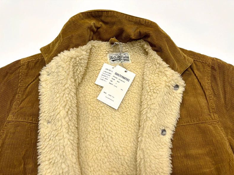 Wacko Maria Wacko maria Corduroy Lamb Embroidered Jacket Size US S / EU 44-46 / 1 - 3 Thumbnail