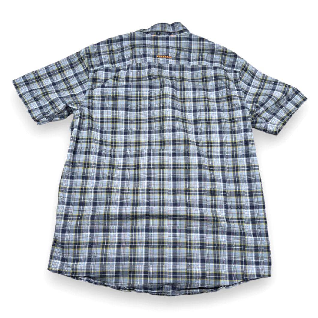 Ariat Ariat Shirt Adult LARGE Blue Plaid Rebar Workwear Outdoor Pockets Stretch Size US L / EU 52-54 / 3 - 3 Thumbnail