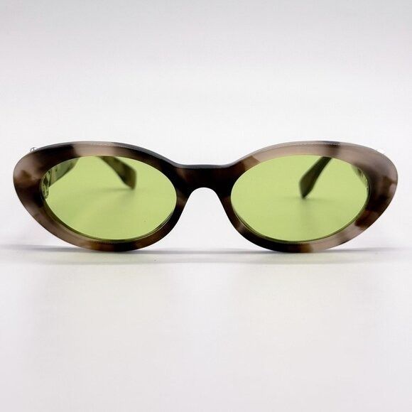 Fendi NEW FENDI SUNGLASSES HAVANA OVAL WOMEN EYEWEAR FENDI FE40140 Size ONE SIZE - 2 Thumbnail