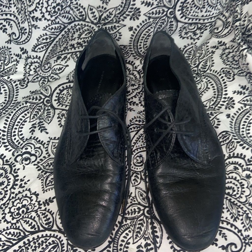 Balenciaga BALENCIAGA LEATHER VINTAGE LACE UP SHOES SIZE 41 Size US 11 / IT 41 - 2 Thumbnail