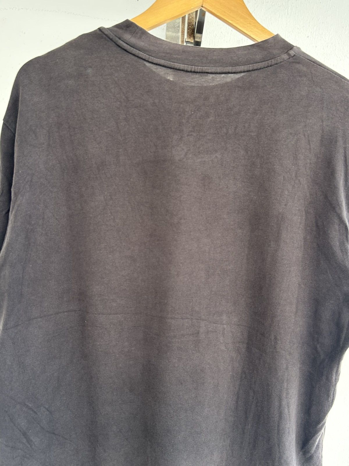Moncler Moncler Black Faded Studded Logo Tee Size US L / EU 52-54 / 3 - 8 Thumbnail