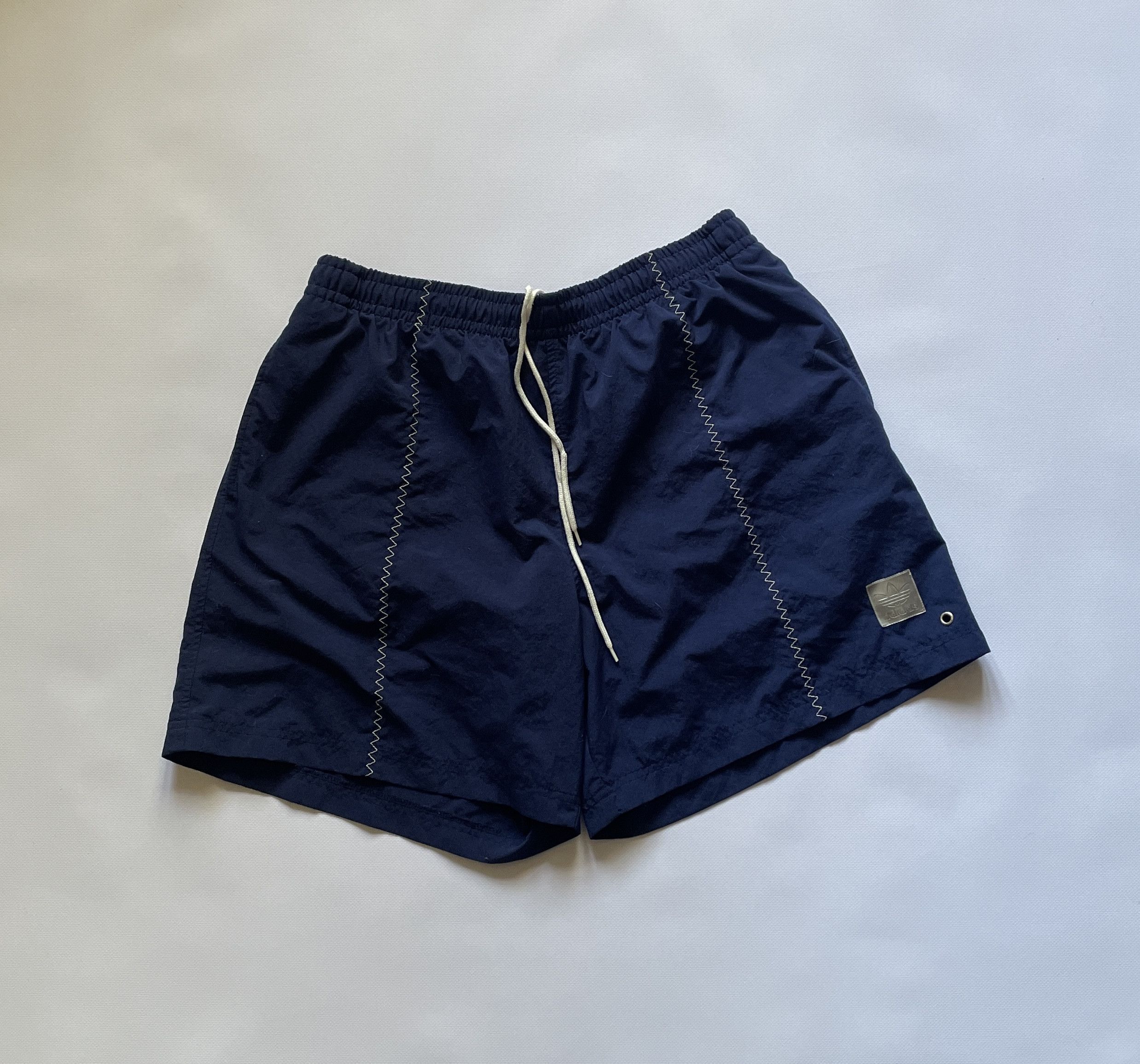 Adidas Adidas Originals 90s Y2K Vintage Beach Swimming Shorts RARE Size US 34 / EU 50 - 1 Thumbnail